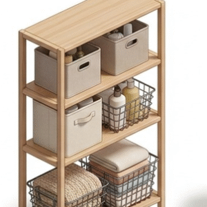 رفوف وسلات تخزين